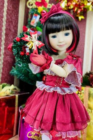 Ruby Red Fashion Friends Bella Holiday Doll