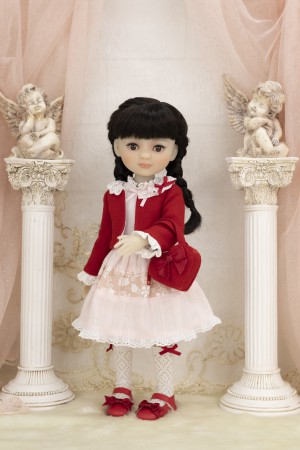 Limited Edition Tartan Barbie Vs Candy Hearts Dress