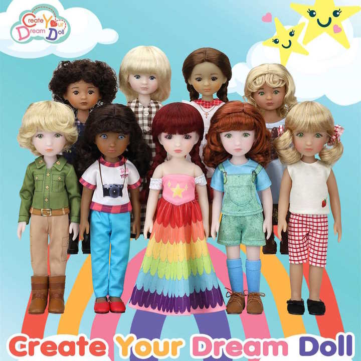 About Create Your Dream Doll Doll Series