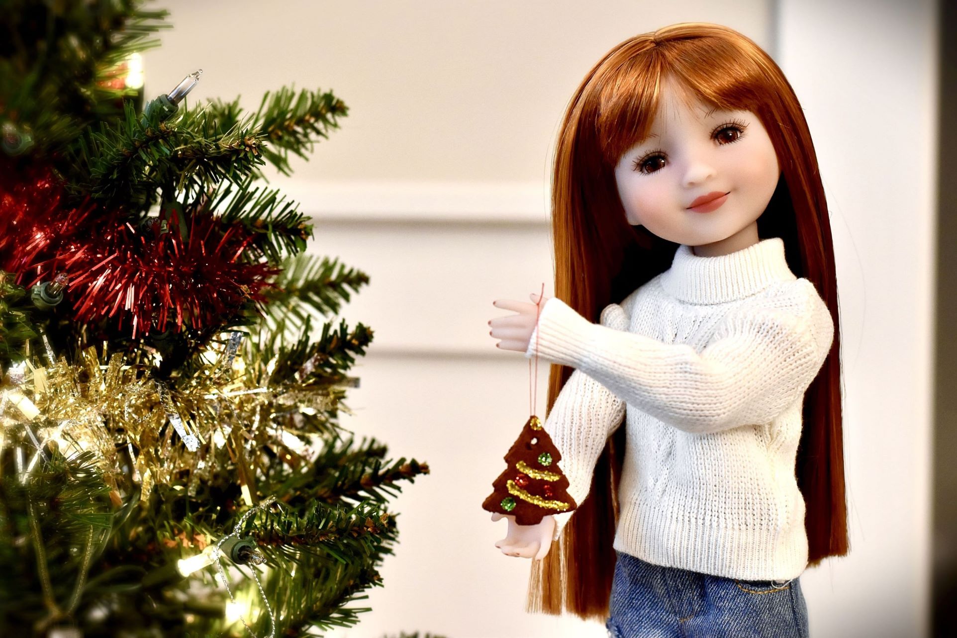 Doll accessories DIY - Christmas Ornament