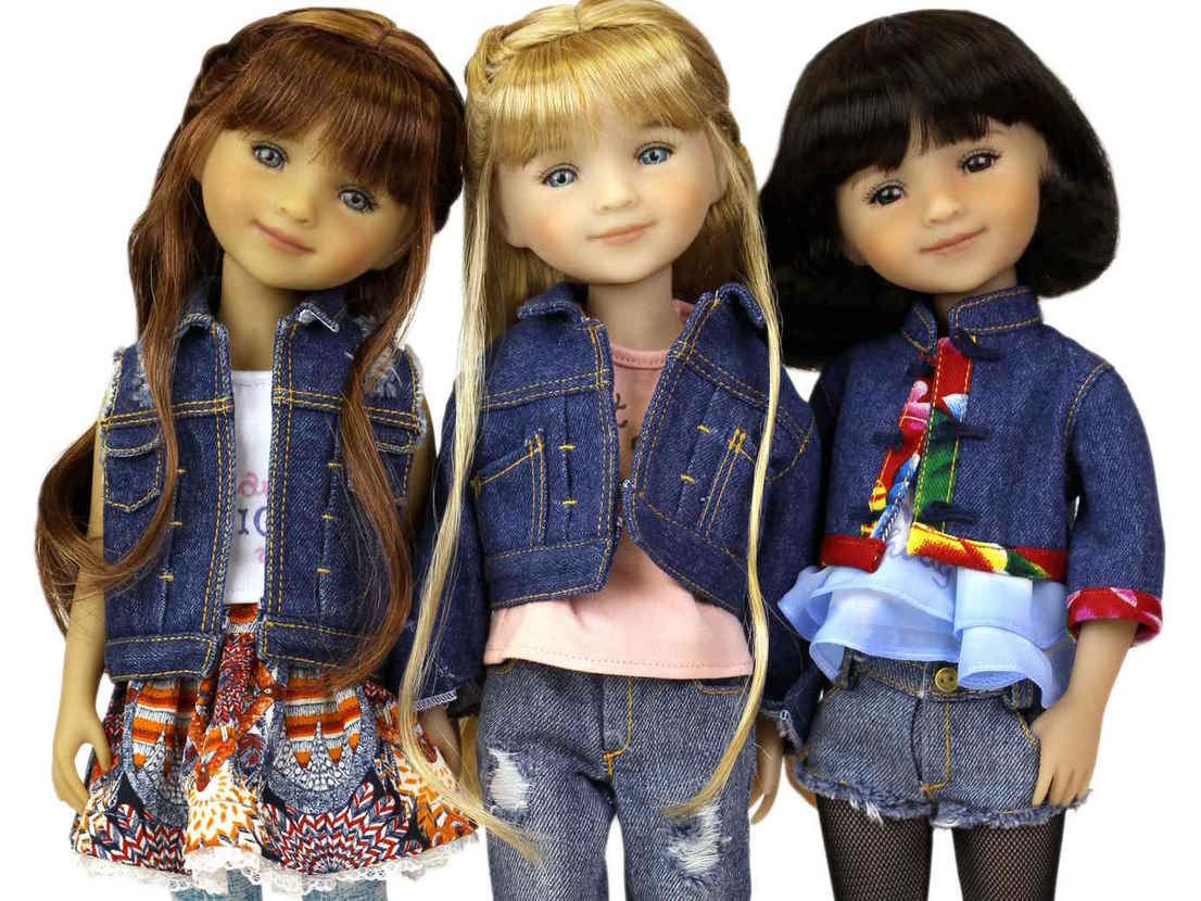 Fashion Friends Dolls - Bella, Sara and Hanna