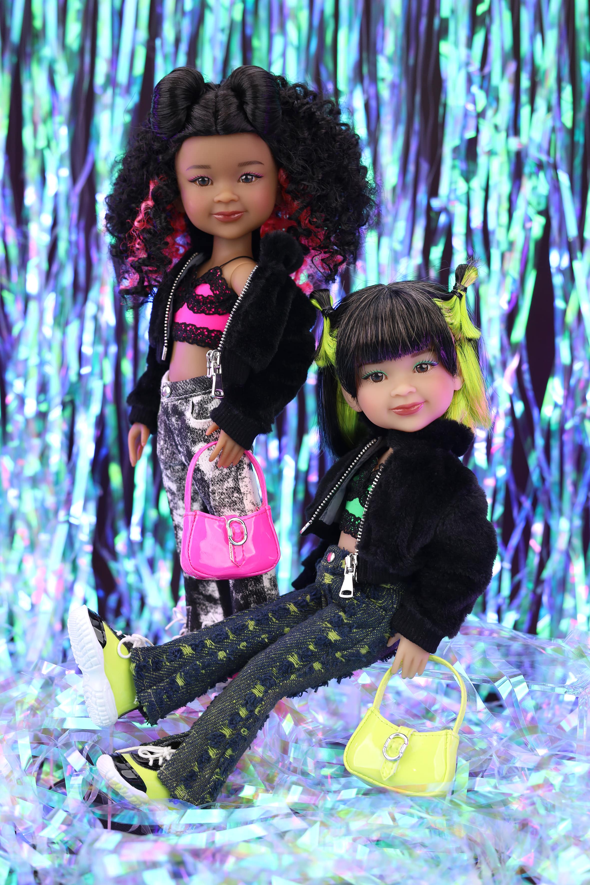 Back to the future: Meet Our Ruby Red Siblies Y2K-inspired Dolls