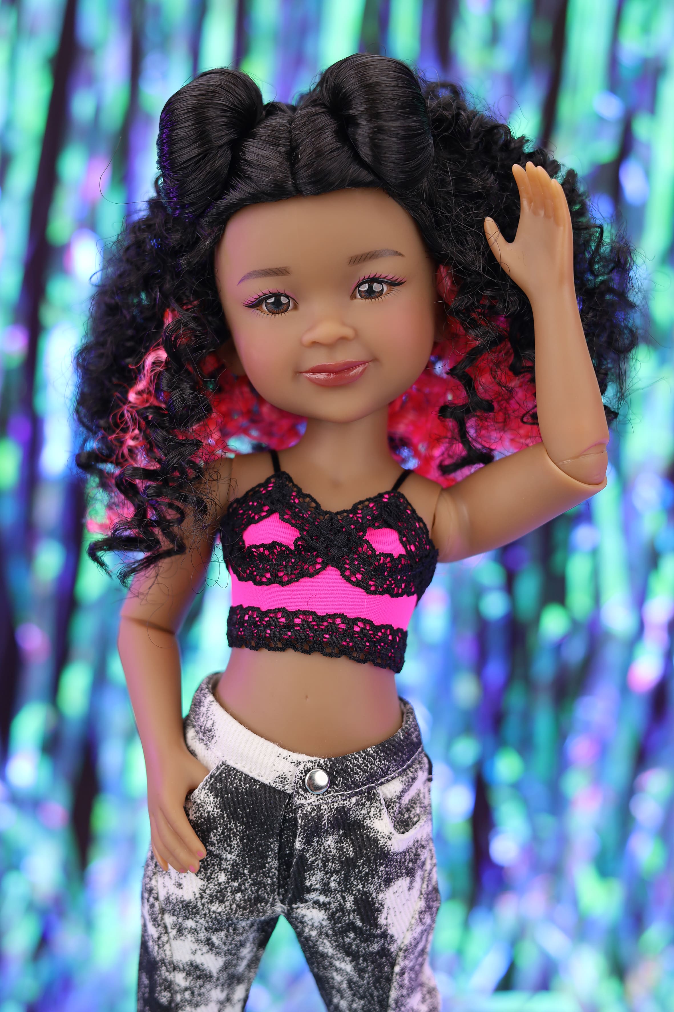 Back to the future: Meet Our Ruby Red Siblies Y2K-inspired Dolls