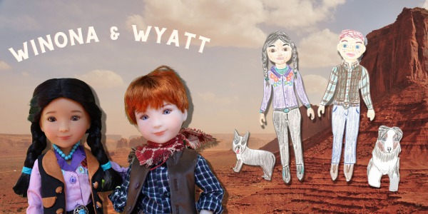 Meet our Competition-Winning Dolls: Wyatt & Winona